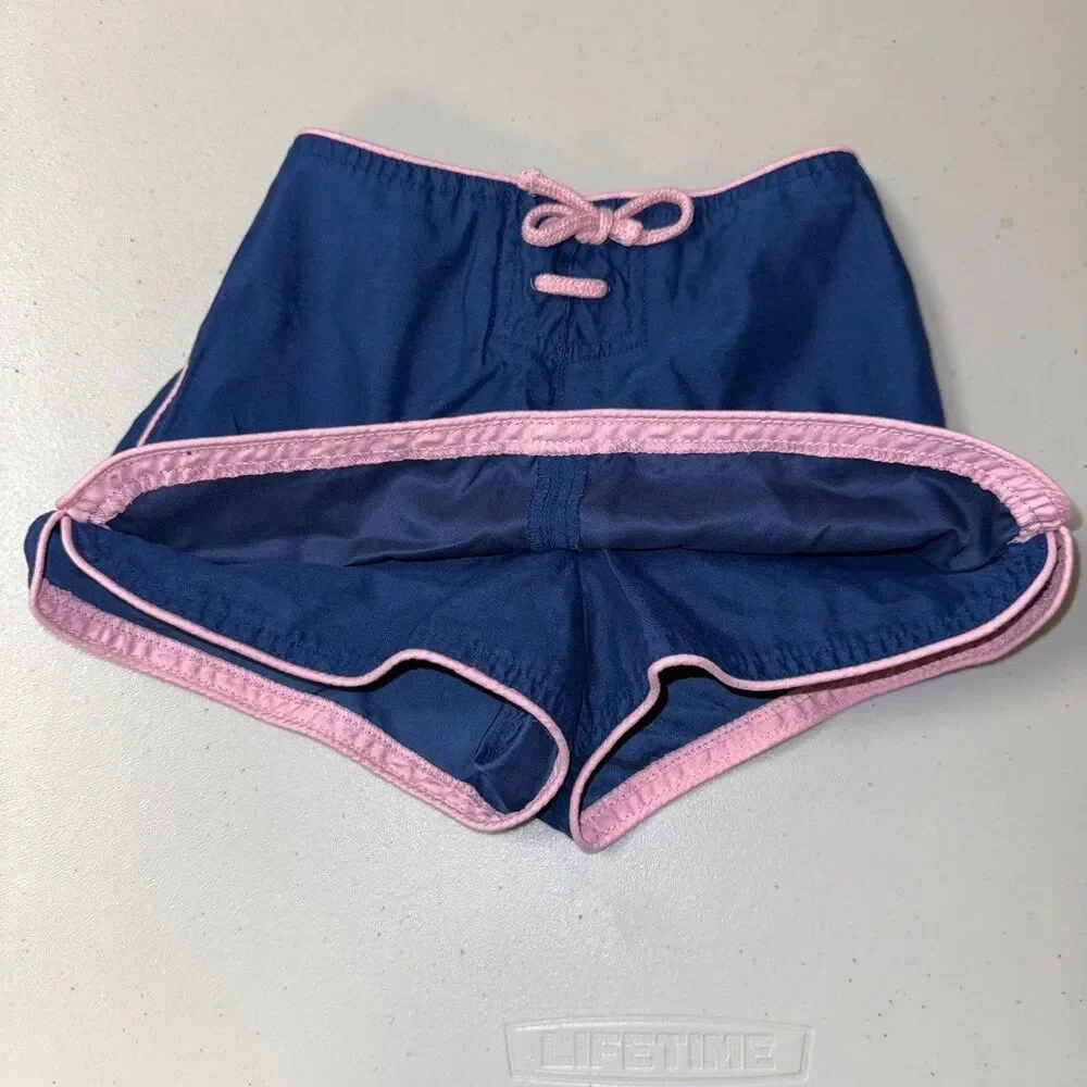 Skirt Skort Girls 2T Navy Blue Pink Shorts Summer Toddler Baby Preppy Sporty